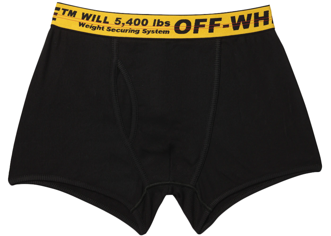 OFF-WHITE Three Pack Stretch Cotton Boxer Briefs (SS19) Black