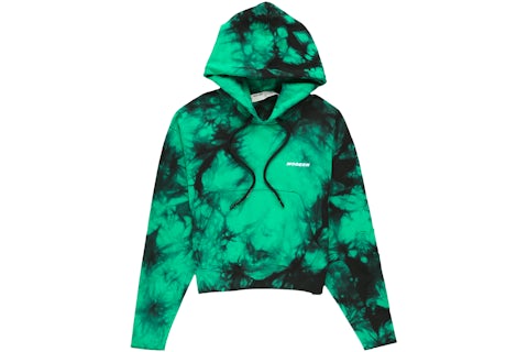 OFF-WHITE Tie Dye Contour Hoodie Mint Men's SS20 US