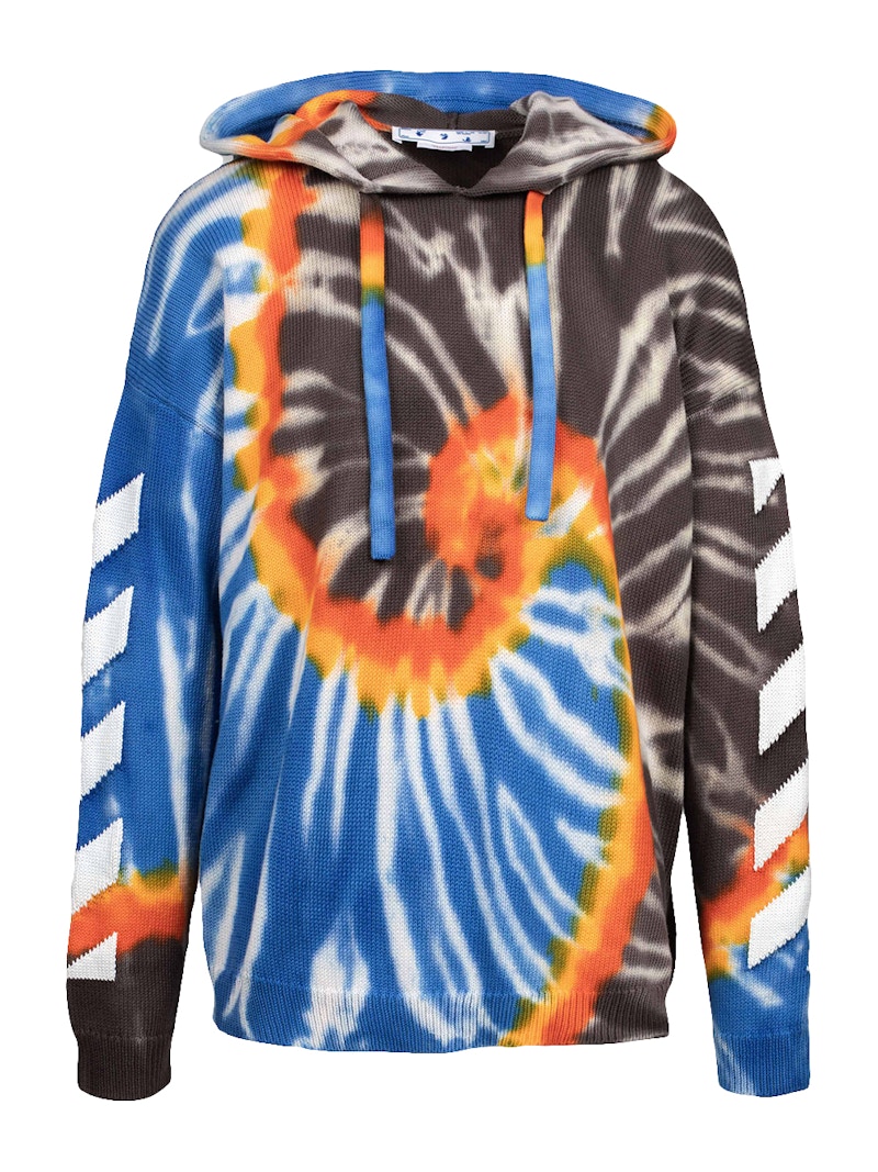 Off white tie dye sweatshirt sale