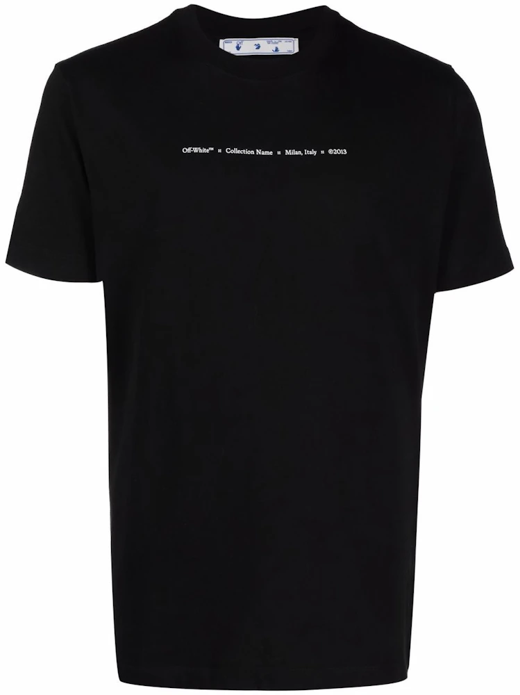 OFF-WHITE C/O VIRGIL ABLOH - Arrow caravaggio S/S Skate T-Shirt Black
