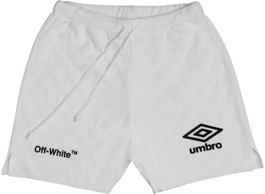 Tilskud Gentleman beundring OFF-WHITE Umbro Knit Shorts White - SS17 Men's - US