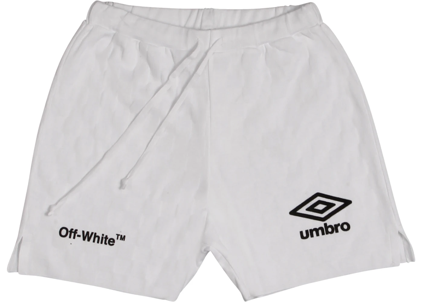 OFF-WHITE Umbro Knit Shorts White Men's - SS17 - US