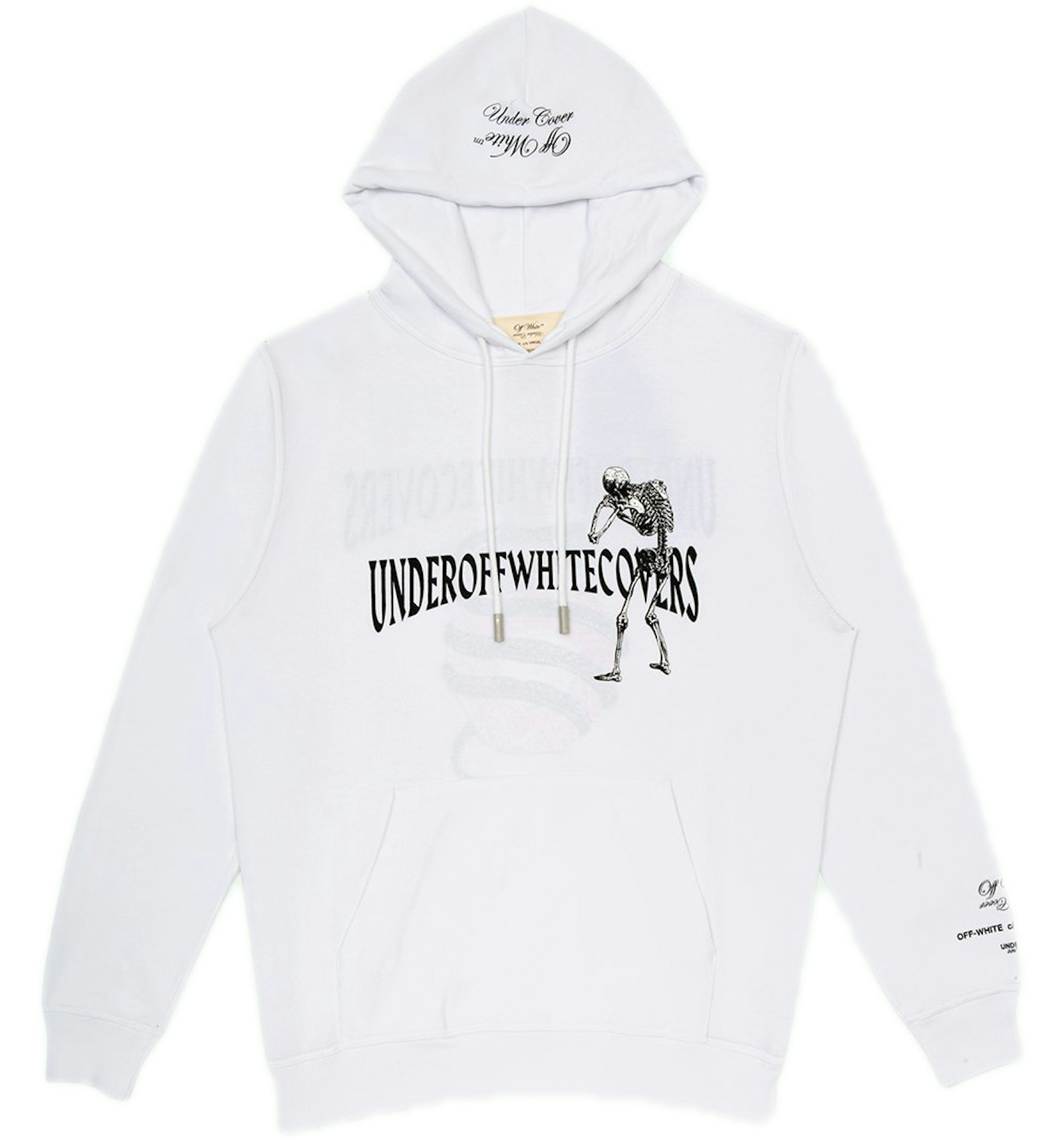 OFF-WHITE Undercover Skeleton RVRS Hoodie White/Multicolor