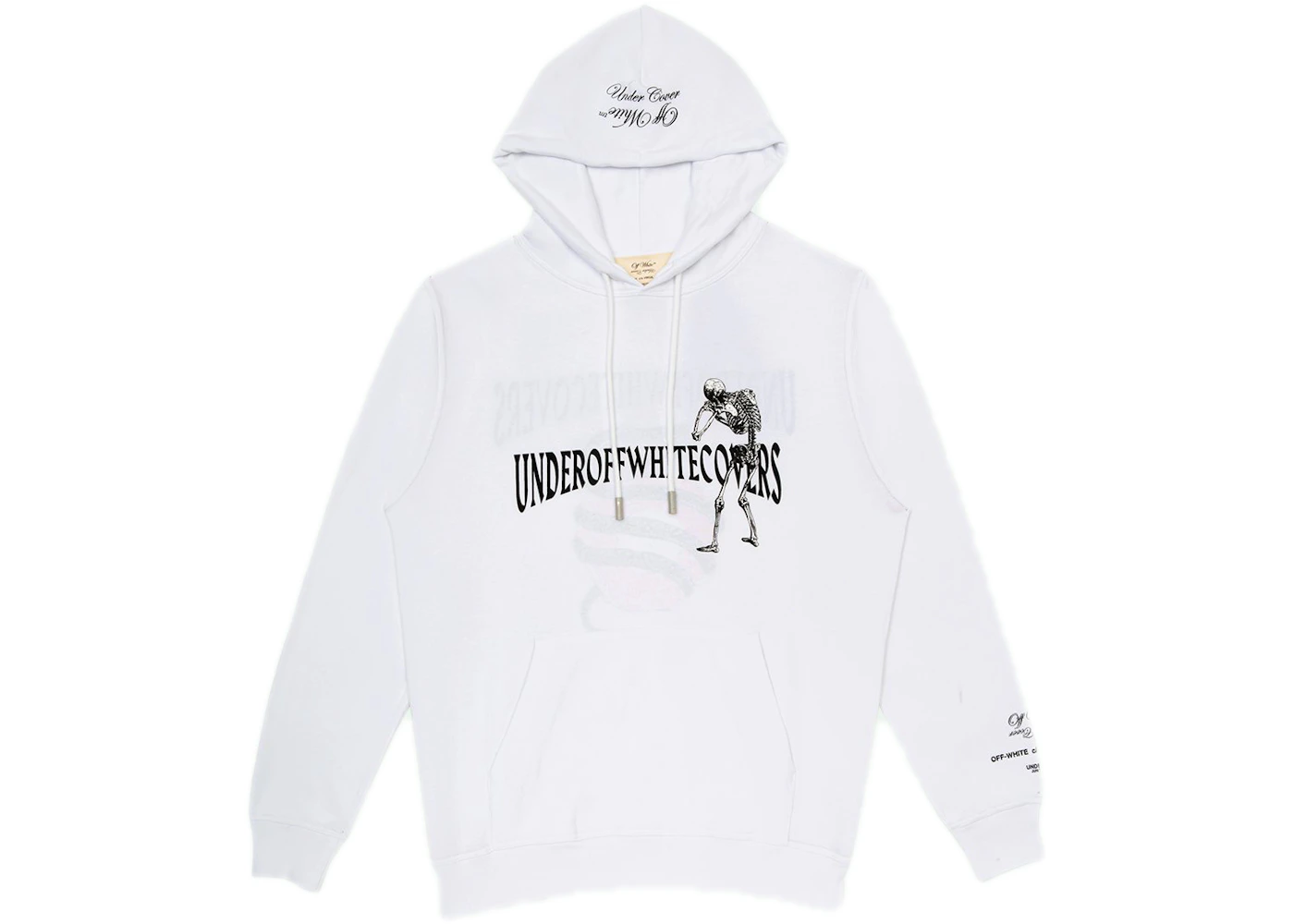 OFF WHITE Undercover Skeleton RVRS Hoodie White Multicolor Men s