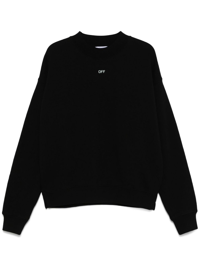 スウェット・トレーナー OFF-WHITE BLACK VIBE ARROW SWEATSHIRT OFF-WHITE Vibe Arrow Skate Crewneck Sweatshirt Black/AQ