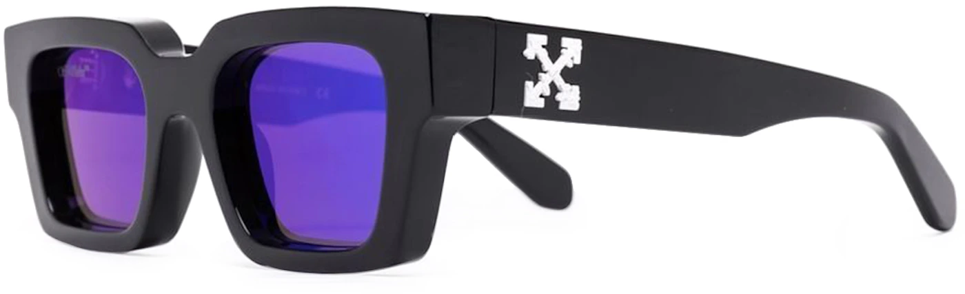 Off-white Virgil Sunglasses Blue In Purple