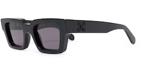 OFF-WHITE Virgil Rectangle Frame Sunglasses Black/Black/Grey (OERI022S22PLA0011007)