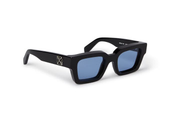 OFF-WHITE Virgil Square Sunglasses Blue/Light Blue (OERI126S24PLA0014540-FR)