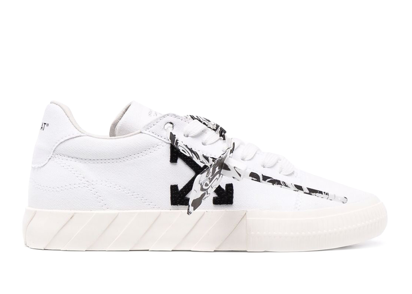 OFF-WHITE Vulc Eco Canvas Low White Black (Women's