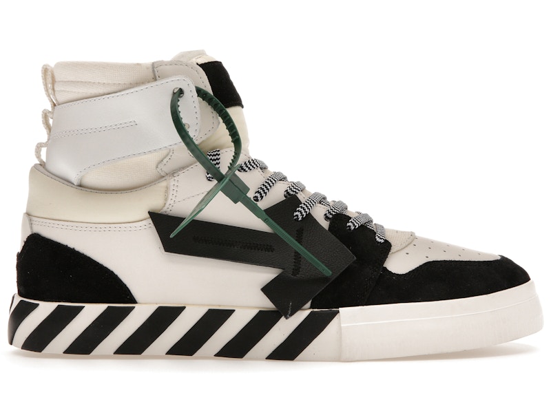 OFF-WHITE Vulc High White Black Men's