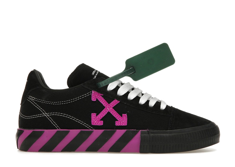 OFF WHITE Vulc Low Black Violet Women s OWIA178S22LEA0011032 GB