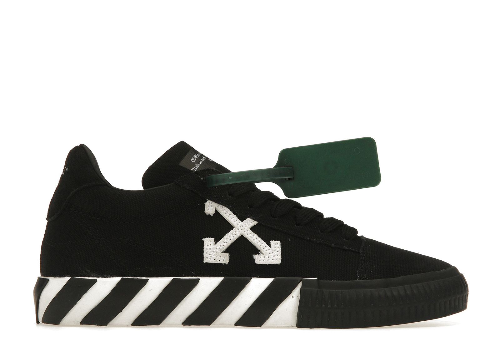 OFF-WHITE Vulc Low Canvas Black Black SS22 (Women's