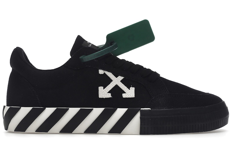 Off white store vulc low black