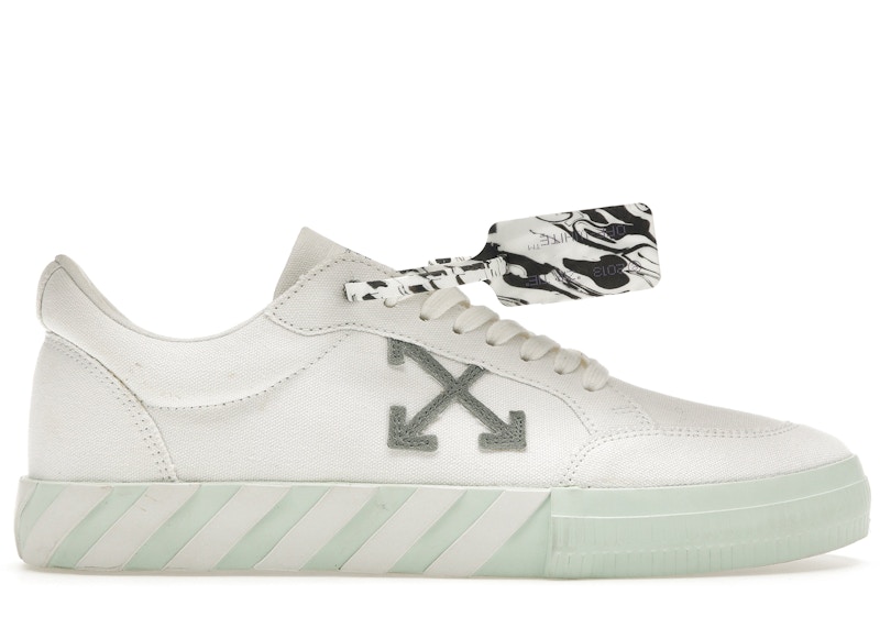 OFF-WHITE Vulc Low Eco Canvas White Mint Green Men's