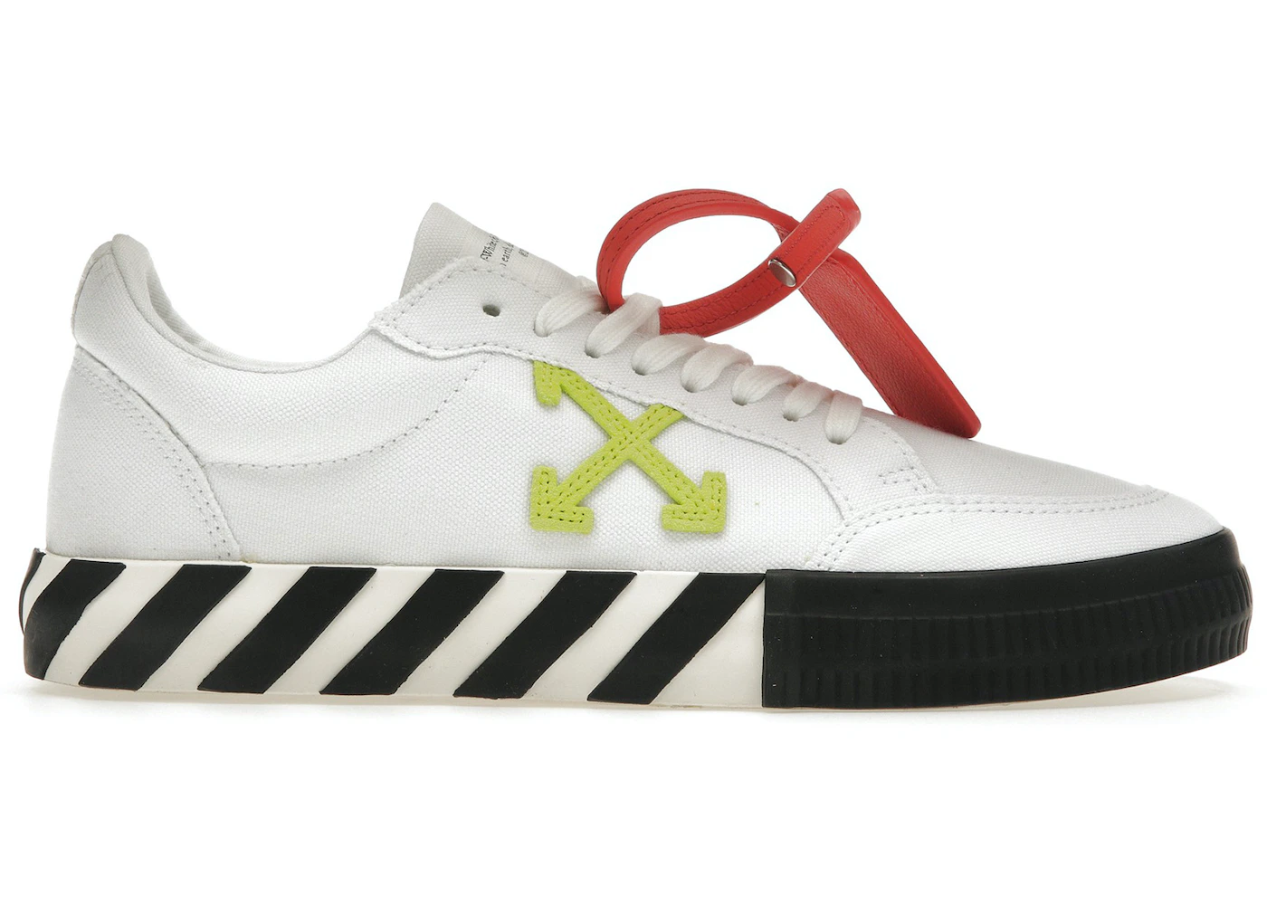 OFF-WHITE Vulc Low Lime Men's - OMIA085S23.FAB001.0150 - US