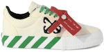 OFF-WHITE Vulc Low Off White Green (Kids)