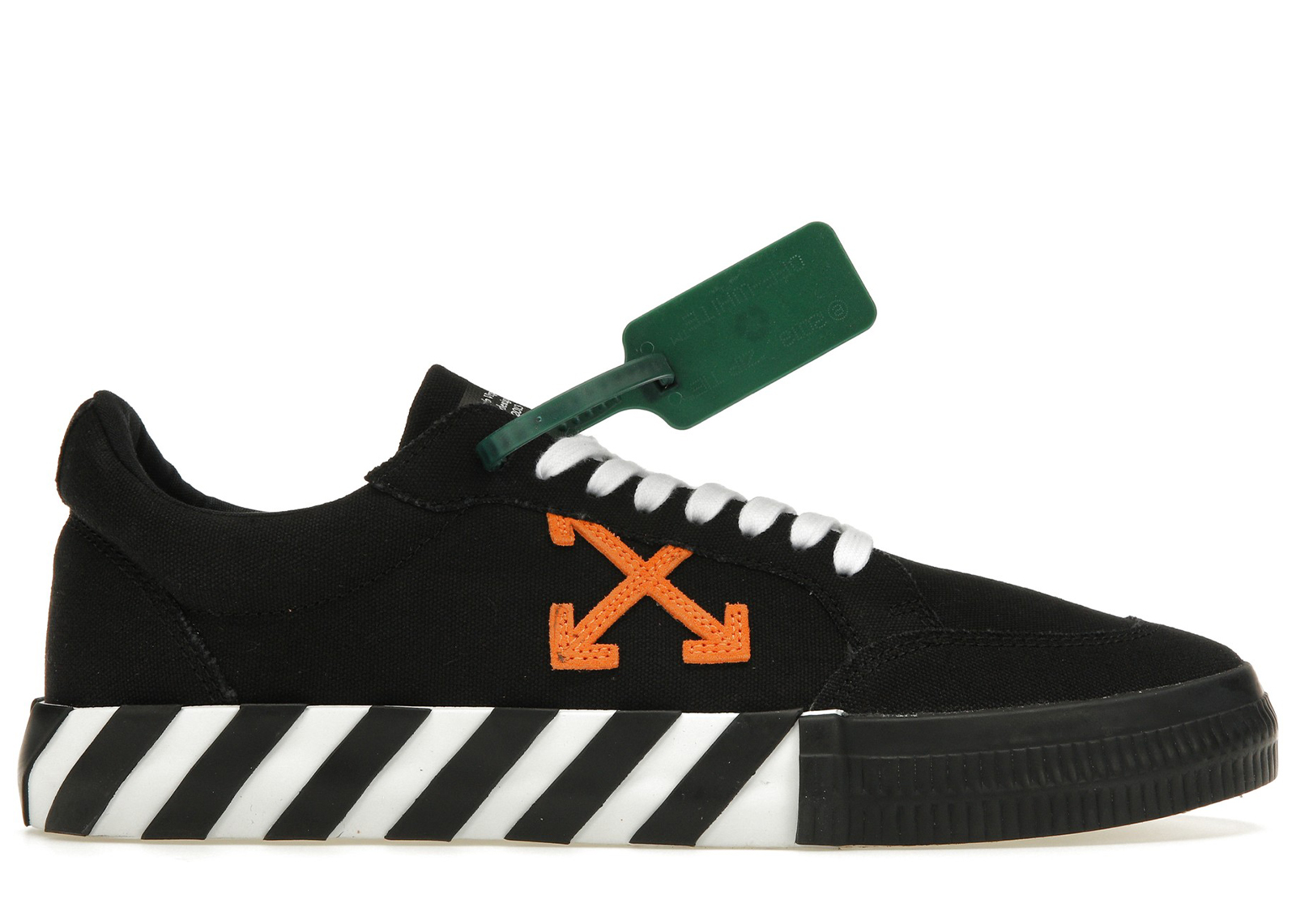 OFF-WHITE Vulc Low Top Black Orange