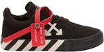 OFF-WHITE Vulcanised Low Canvas Lace Up Black White (Kids)