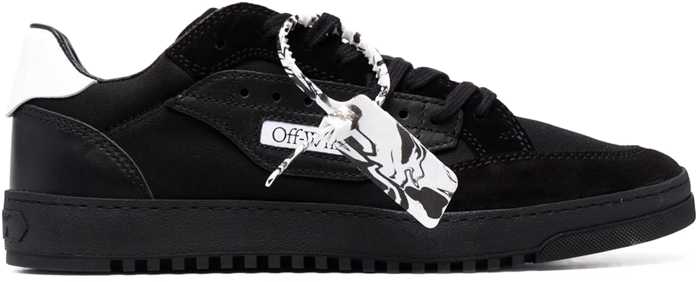 Off-White Vulcanized Low 'Black White' Black/White Sneakers/Shoes