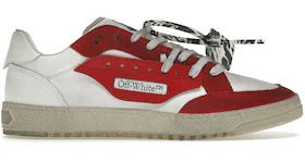 OFF-WHITE Vulcanized 5.0 Low Top White Red