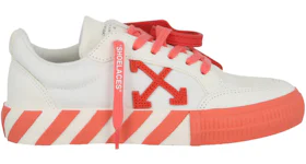 OFF-WHITE Vulcanized Canvas Low-Top Sneaker Coral White (Women's)