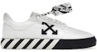 OFF-WHITE Vulcanized Low Canvas White Black
