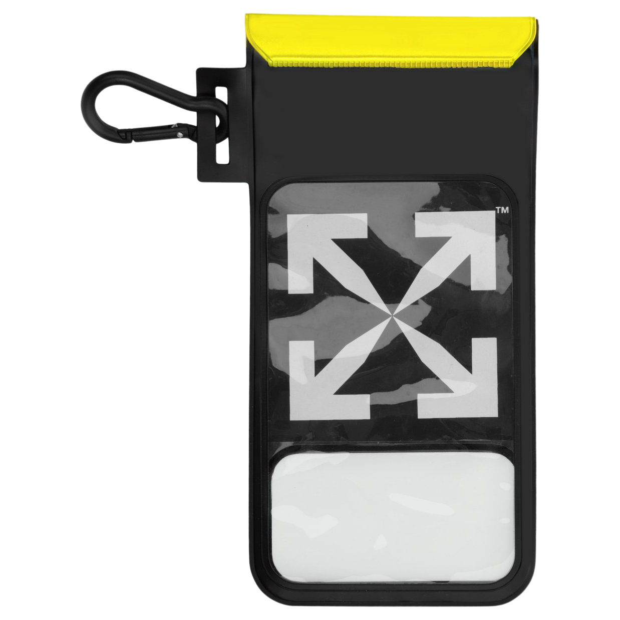 OFF-WHITE Waterproof Phone Case Black/White