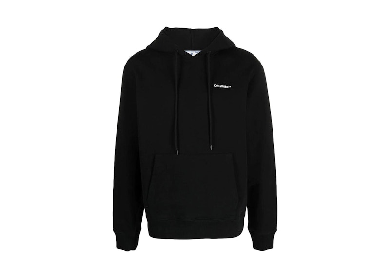 Off white best sale black diagonal hoodie