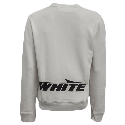 OFF-WHITE Wing Logo Crewneck Sweatshirt White Men's - SS19 - US