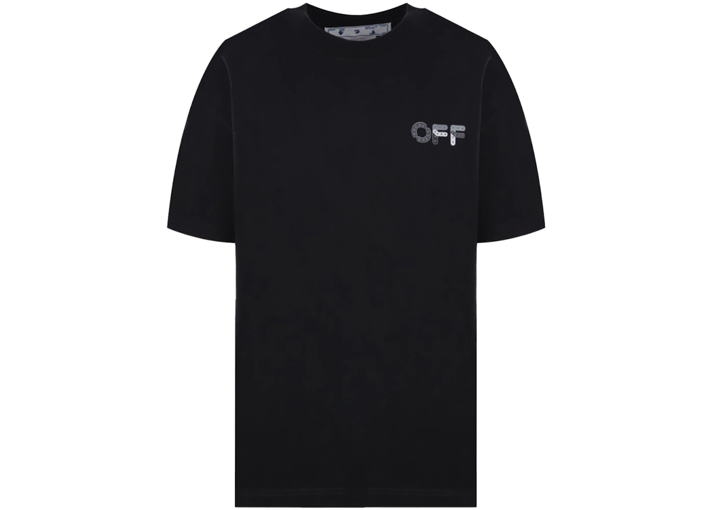 OFF-WHITE Womens Construction Arrows T-Shirt Black/Multi Grey - SS22 - US