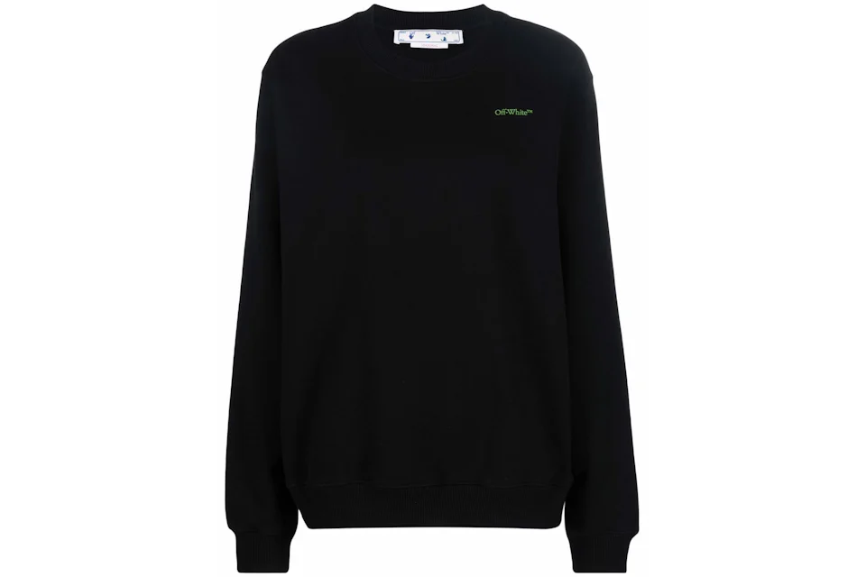 OFF-WHITE Womens Gradient Arrows Print Crewneck Black/Blue/Green - SS22 - US