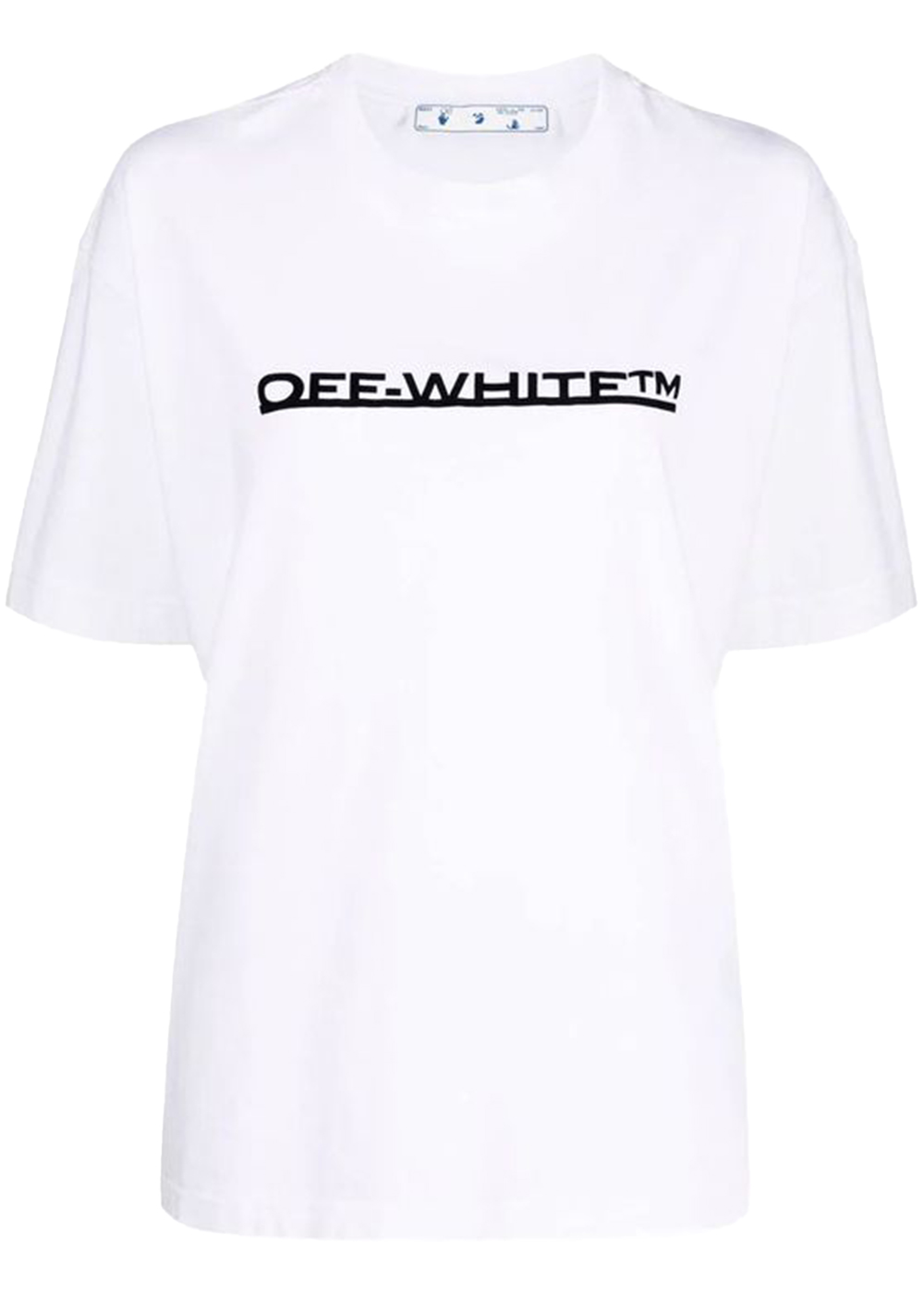 Off-White Womens Underlined Logo T-Shirt White/Black