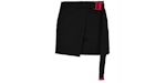 OFF-WHITE Wool Blend Mini Skirt Black