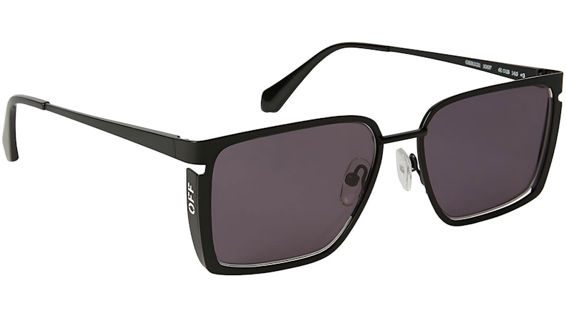 Pre-owned Off-white Offwhite Yoder Sunglasses In Black (oeri121s24met0011007)