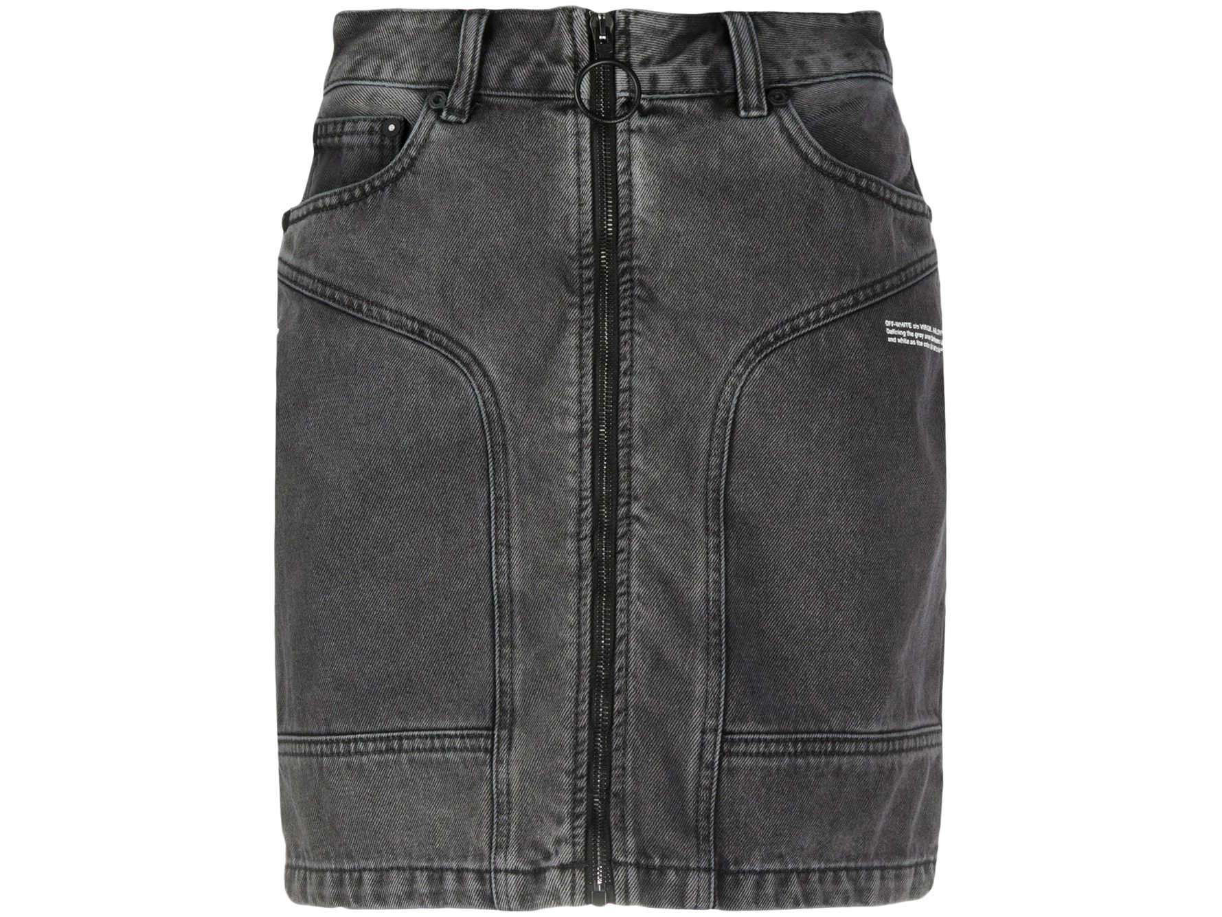 Shop Carolina Skirt - Dark Grey from HERSKIND at Seezona | Seezona