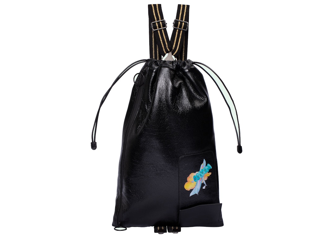 Pre-owned Off-white X Andre Walker Suspender Bag Black