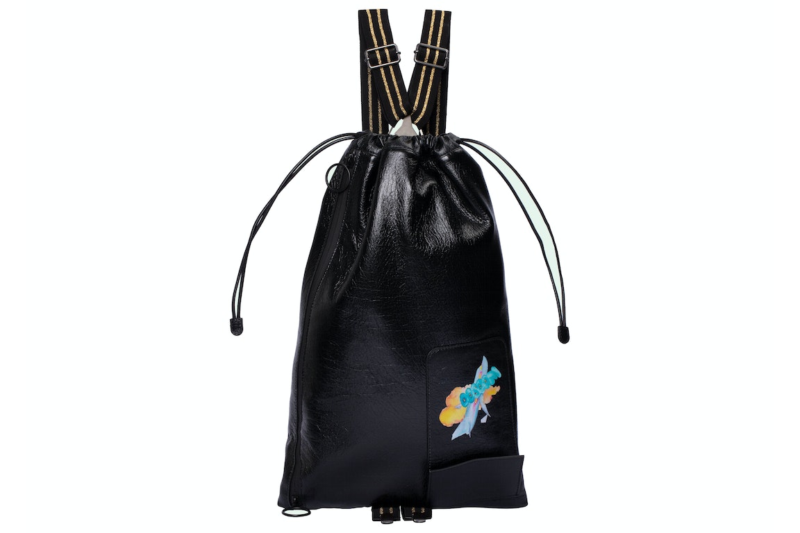 Pre-owned Off-white X Andre Walker Suspender Bag Black