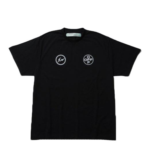 OFF-WHITE x Fragment Design Cereal T-shirt Black - FW19 - US