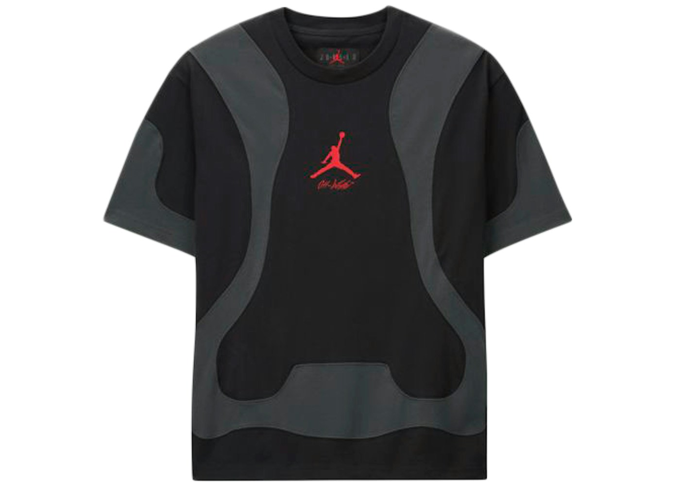 Off White X Jordan Tee Black Ss Off White X Jordan Tee Black Ss
