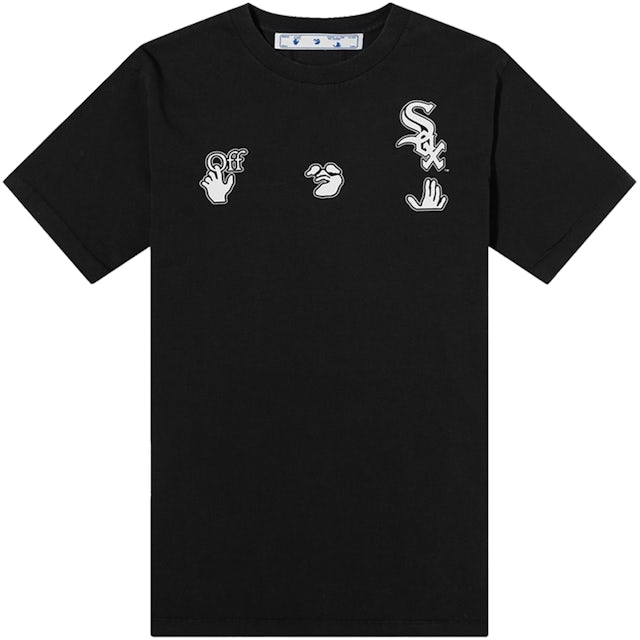 OFF-WHITE x MLB Chicago White Sox T-Shirt Black/White Men's - US