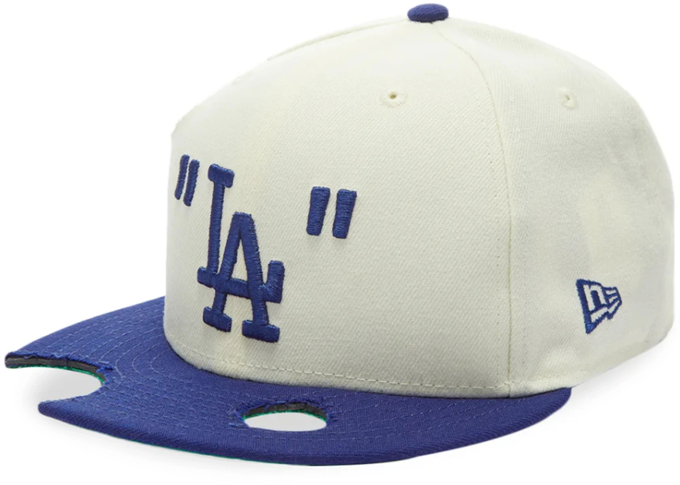 Off-White x MLB Los Angeles Dodgers Cap Cream/Blue
