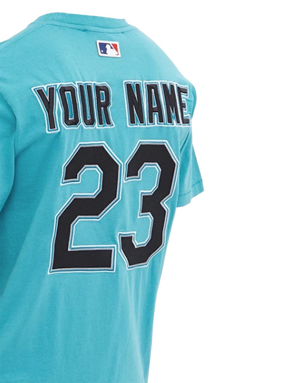 Off-White Miami Marlins cut-out shirt - Grey