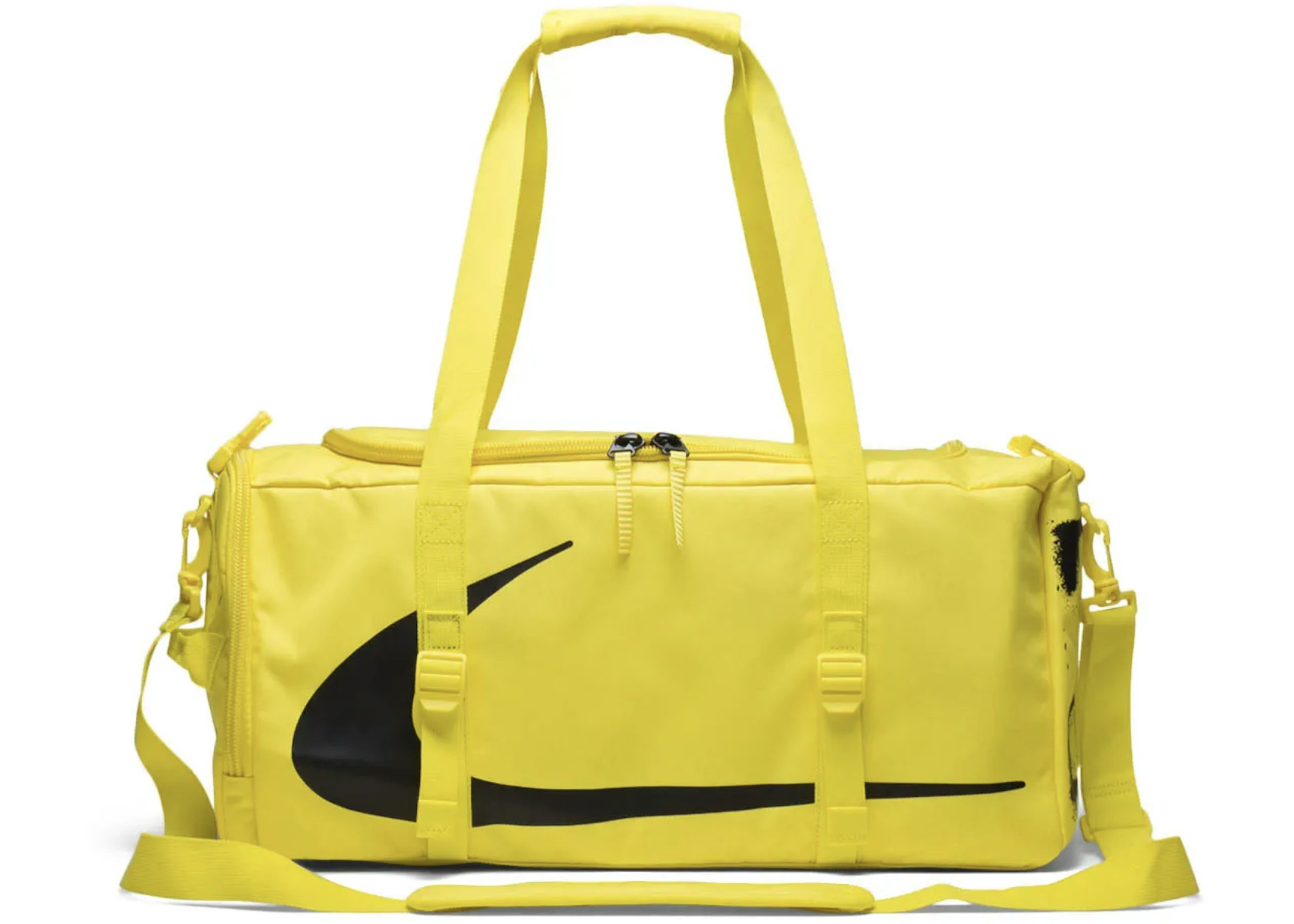 OFF-WHITE x Nike Duffle/Waist Bag Combo Opti Yellow