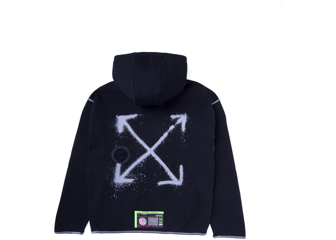 Off White X Nike Hoodie Black Ss Off White X Nike Hoodie Black Ss