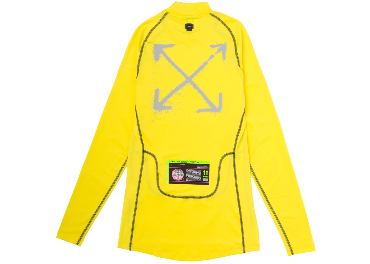 OFF-WHITE x Nike Longsleeve Opti Yellow Men's - SS20 - US