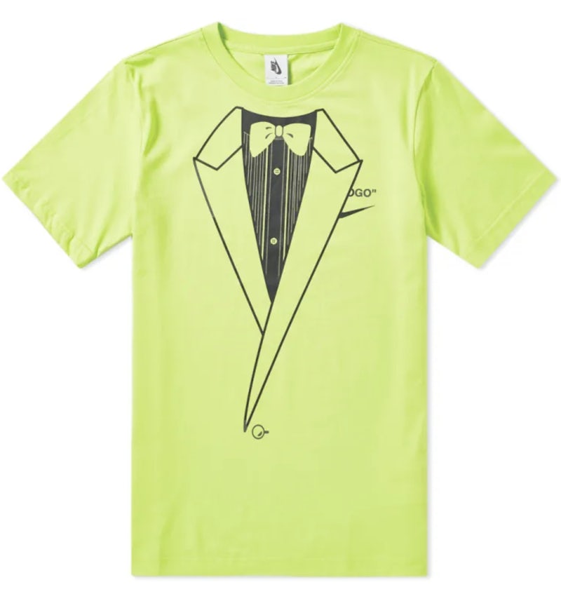 OFF WHITE x Nike NRG A6 Tee Lime Green Men s FW18 US