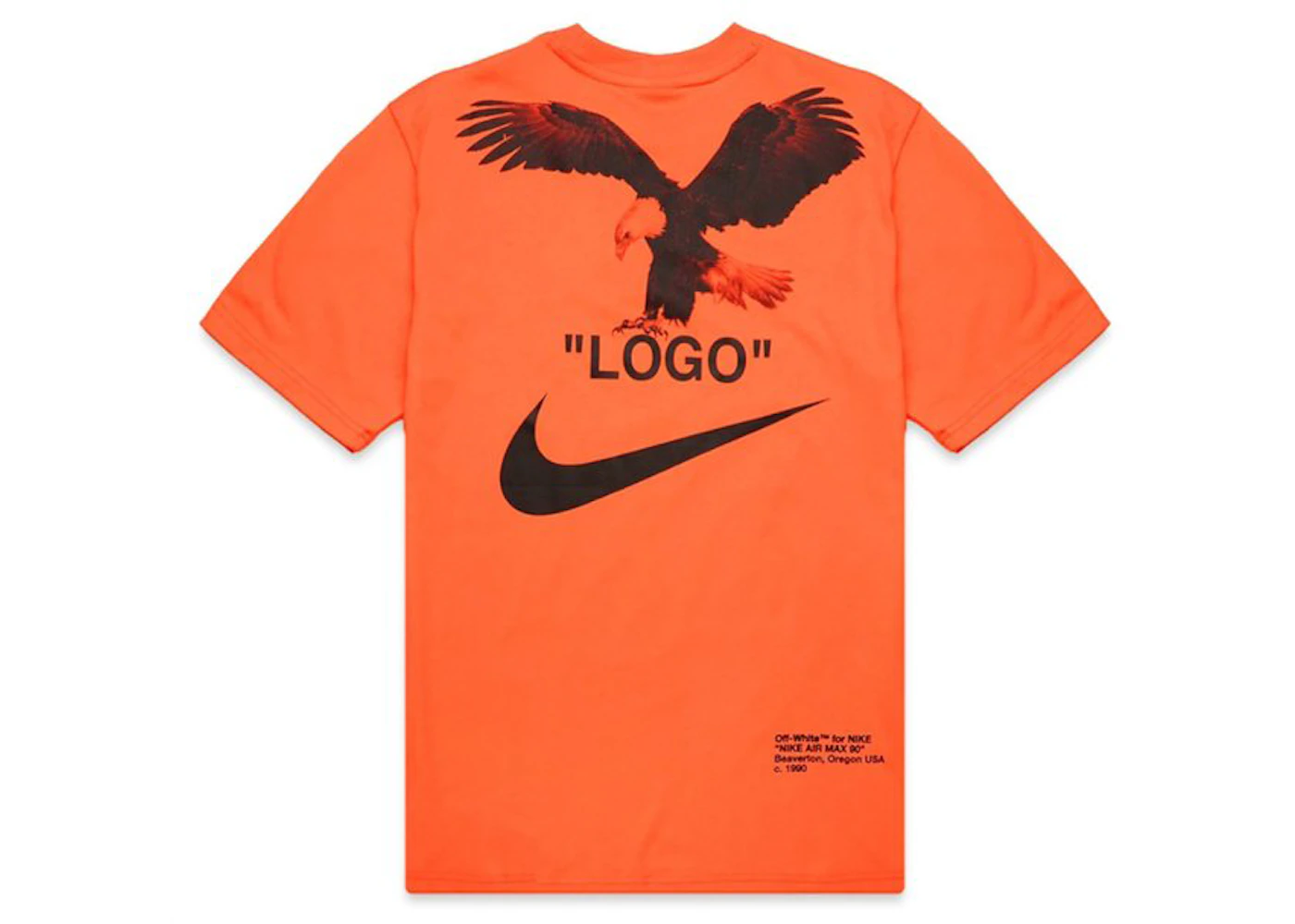 OFF-WHITE x Nike NRG A6 Tee Team Orange/Black Men's - SS19 - US