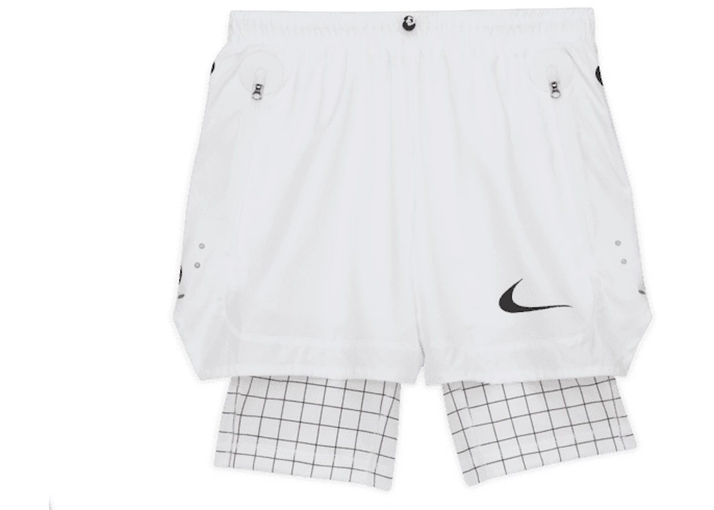 OFF-WHITE x Shorts White Grid - SS21 Men's - US