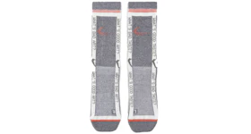 Off-White x Nike Socks Grey/Orange
