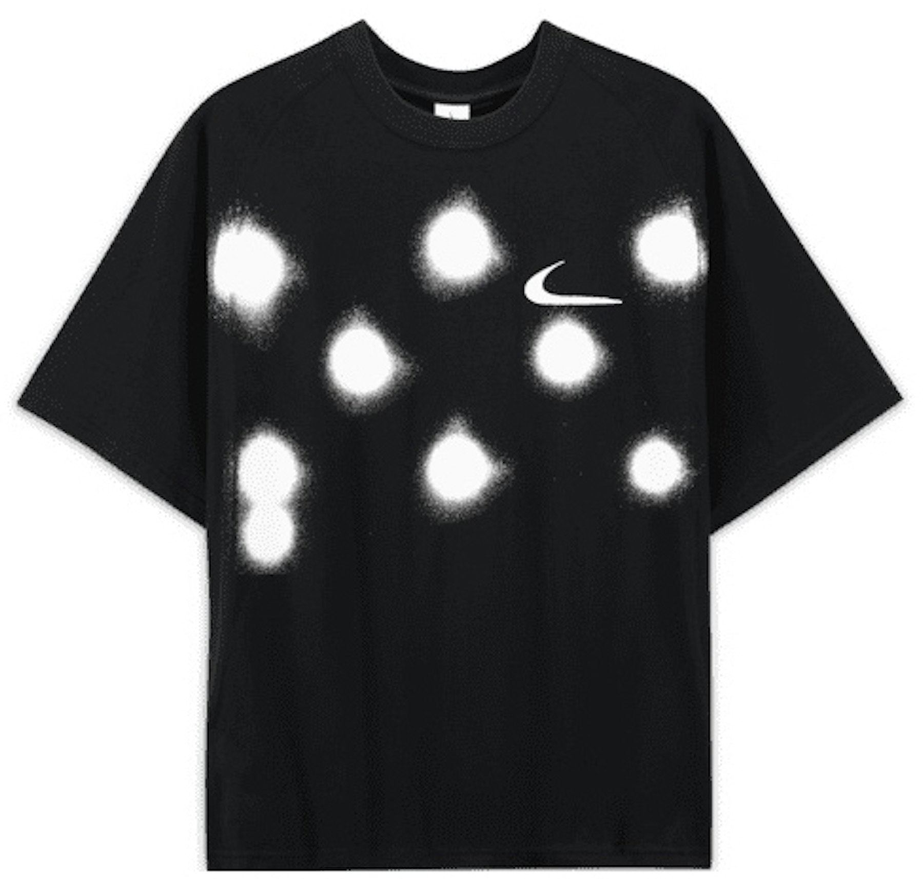 Off-White Nike Spray Dot T-shirt Black - SS21 Men's US